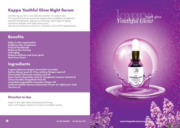 Youthful Glow - Night Serum - Image 3