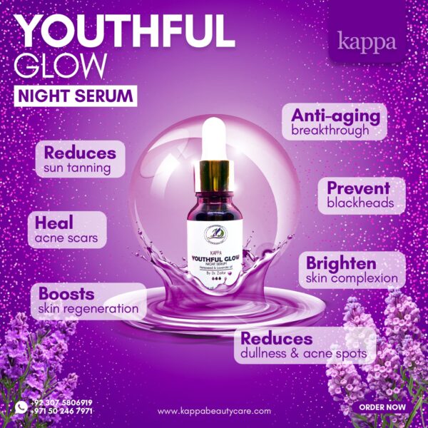 Youthful Glow - Night Serum - Image 2